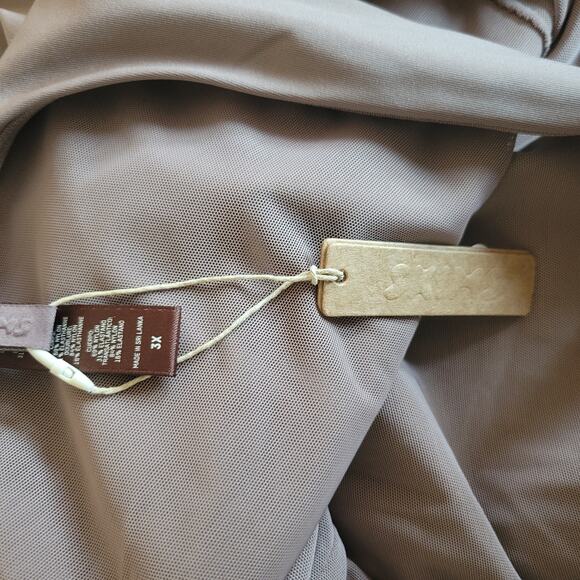 SKIMS One Shoulder Jumpsuit  Umber - Picture 8 of 8